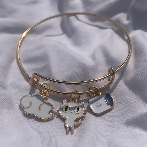 Brand New! Handmade! Adjustable Charm Bracelet - Picture 2 of 4